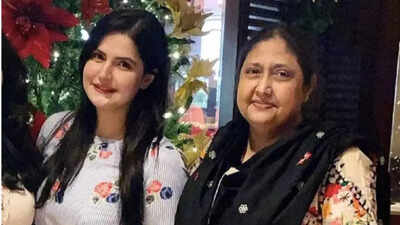 Zareen Khan Mother Health: Zareen Khan shares emotional update as mother hospitalised again: ‘Please keep her in your prayers’ | Hindi Movie News