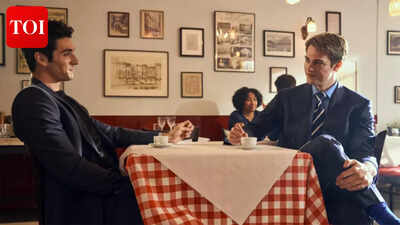 Nicholas Galitzine and Taylor Zakhar Perez spotted kissing on ‘Red, White & Royal Wedding’ set in London – Reports