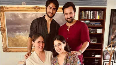 Kareena Kapoor Khan pens heartfelt note for ‘big bro’ Ibrahim Ali Khan on his birthday; shares RARE family PIC | Hindi Movie News