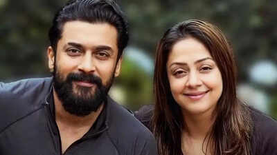 Suriya and Jyothika’s love story: From sharing screen space in ‘Poovellam Kettuppar’ to forging an 18-year marriage | Tamil Movie News