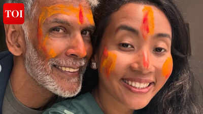Milind Soman celebrates Holi in Goa: Goes on 15 km swim, dedicates ‘4.5 Km for Ankita Konwar’ |