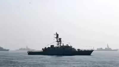 Stranded Iran navy ship crew fly out of Kochi | India News