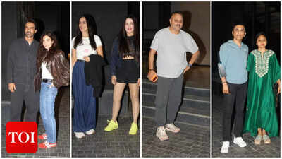 Ranveer Singh’s Dhurandhar 2: The Revenge screening: Arjun Rampal, Celina Jaitly, Shilpa Shetty, Preity Zinta and others attend | Hindi Movie News