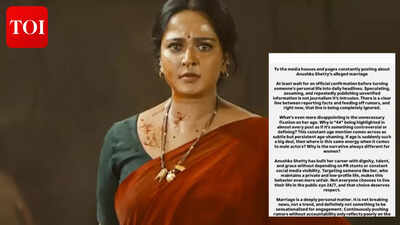 Anushka Shetty marriage rumours: Actress’ team denies claims; ‘At least wait for official confirmation’ | Malayalam Movie News