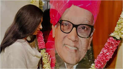 Aishwarya Rai Bachchan honors late father on death anniversary, Aaradhya Bachchan pays touching tribute – SEE PICS | Hindi Movie News