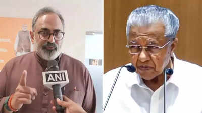 ‘Shameless attempt to woo Muslim votes’: Rajeev Chandrasekhar hits back at Kerala CM over ‘B-team of BJP’ remark ahead of polls | India News