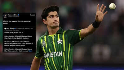 ‘Queen’ jibe lands Naseem Shah in hot water; PCB sends notice | Cricket News