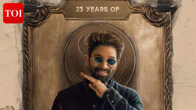 Allu Arjun marks 23 years in cinema; Team celebrates āJourney of evolutionā; Fans hail āIcon starā | Telugu Movie News