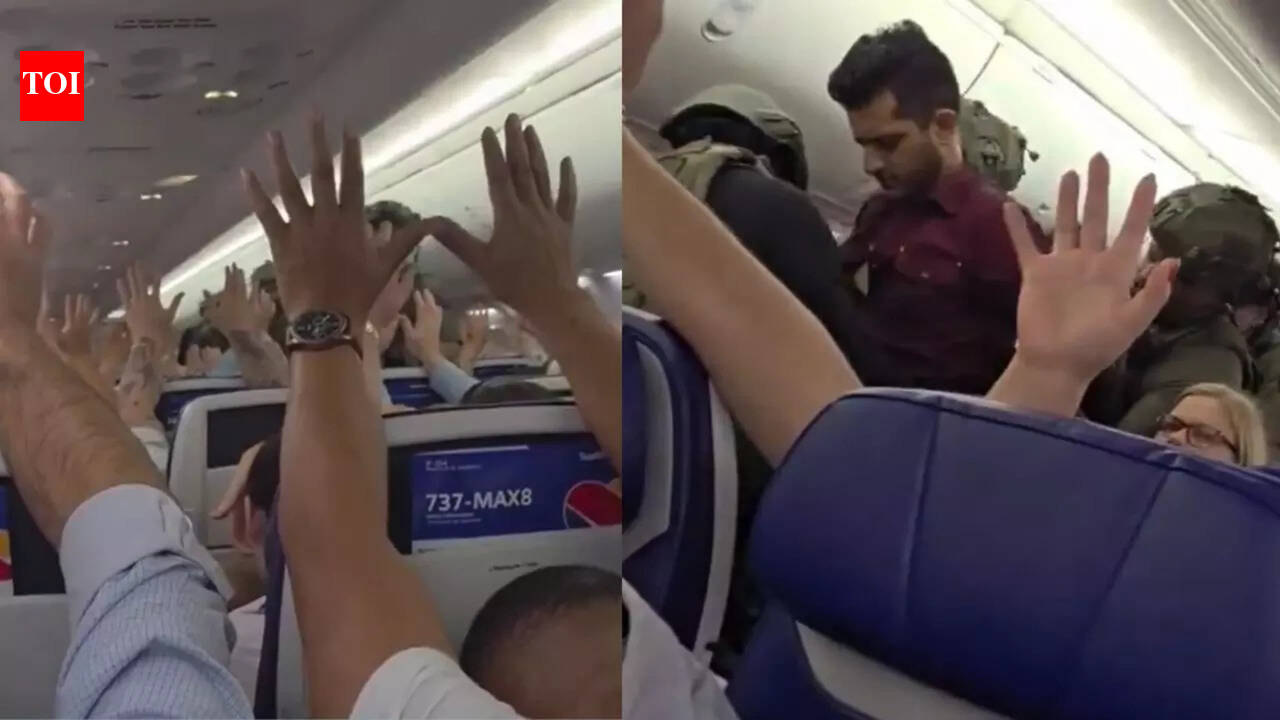 Watch: Passenger removed from Southwest flight after ‘security concern’ forces diversion to Atlanta