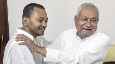 Tuskers, camels, cadre line up as Nitish Kumar’s son Nishant joins JDU | India News