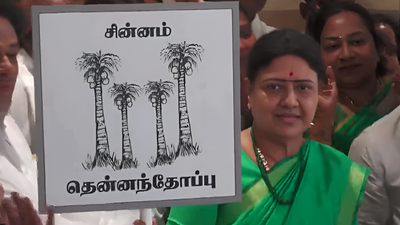 VK Sasikala announces new party name and symbol ahead of Tamil Nadu elections | India News