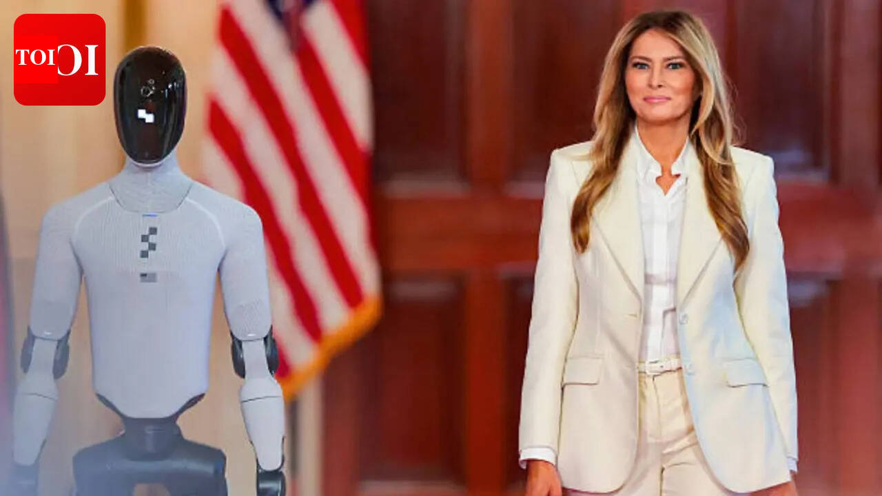 ‘No one asked for this’: Melania Trump slammed for introducing robot teacher ‘Plato’ for American students | World News