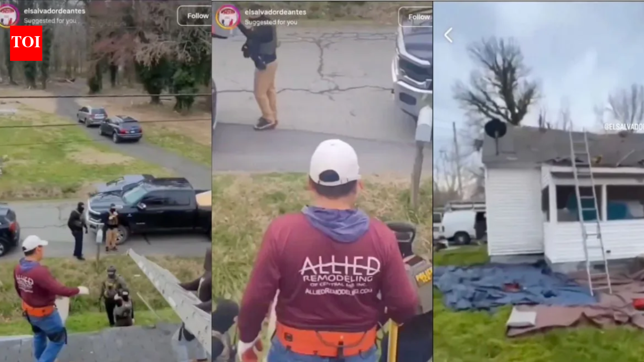 Woman allegedly uses ICE on workers just before roofing job finished to avoid paying $10,000 bill | World News