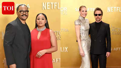 Date night at the Actor Awards 2026: Ryan Coogler and Zinzi Coogler, Leslie Bibb and Sam Rockwell and more | English Movie News