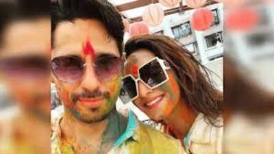 Kiara Advani: When Sidharth Malhotra and Kiara Advani relived Holi nostalgia, ‘It was all about colors, laughter, and endless fun’ | Hindi Movie News