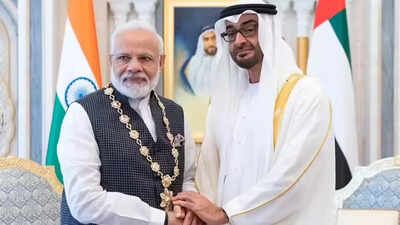 PM speaks to UAE president, slams Iran hits | India News