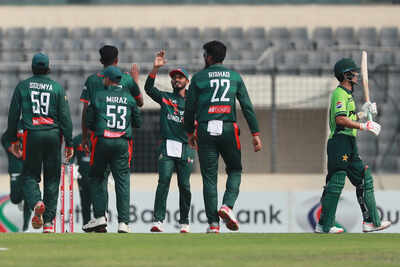 PAK vs BAN: After T20 World Cup debacle, Pakistan crumble like a pack of cards against Bangladesh | Cricket News