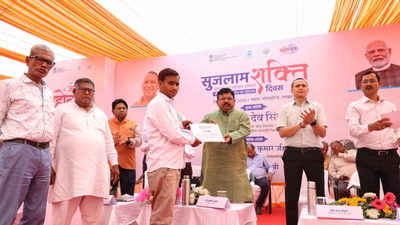 Jal Mahotsav kicks off in Lucknow’s Gosainganj, to cover 22,000 villages across UP | India News