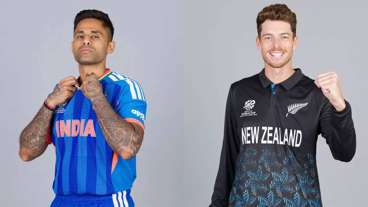 India vs New Zealand Live Score, T20 World Cup Final 2026: India aim to defend crown, New Zealand stand in the way