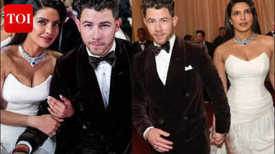 Nick Jonas steals all the attention from Priyanka Chopra; proud hubby shows off his mangalsutra bracelet at the Oscars |