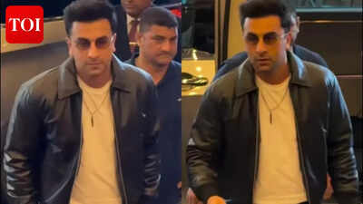 Ranbir Kapoor shaves off ‘Love and War’ moustache; debuts NEW LOOK as he attends event with Abhishek Bachchan﻿﻿﻿ |