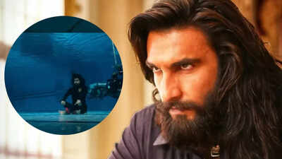 Ranveer Singh’s BTS VIDEO of ‘Dhurandhar 2’ underwater scene goes VIRAL, netizens say, ‘he really gave it his all’ – WATCH |