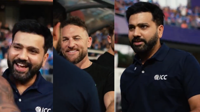‘Where’s the rest of you?’: Brendon McCullum stunned by Rohit Sharma’s fitness transformation – Watch | Cricket News