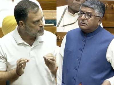 Fiery showdown in Parliament: Rahul Gandhi vs Ravi Shankar Prasad in Lok Sabha over motion to remove Speaker | India News