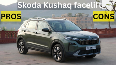 Skoda Kushaq facelift: Five pros and cons to know before buying