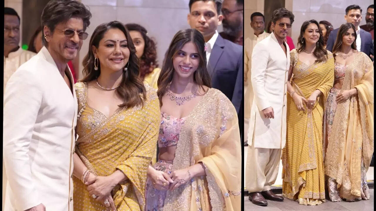 Sachin Tendulkar: Amitabh Bachchan, Jaya Bachchan, Abhishek and Aishwarya Rai Bachchan, Shah Rukh Khan, MS Dhoni: Celebs at Arjun Tendulkar, Saaniya Chandhok’s wedding – WATCH VIDEOS | Hindi Movie News