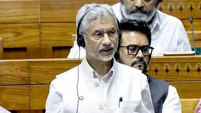 ‘It was right thing to do’: Jaishankar briefs Parliament on India permitting docking of Iranian ships | India News