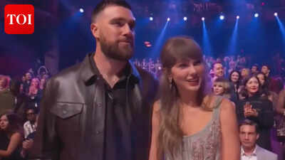 Taylor Swift and Travis Kelce make their first joint appearance as an engaged couple at iHeartRadio Music Awards – WATCH |