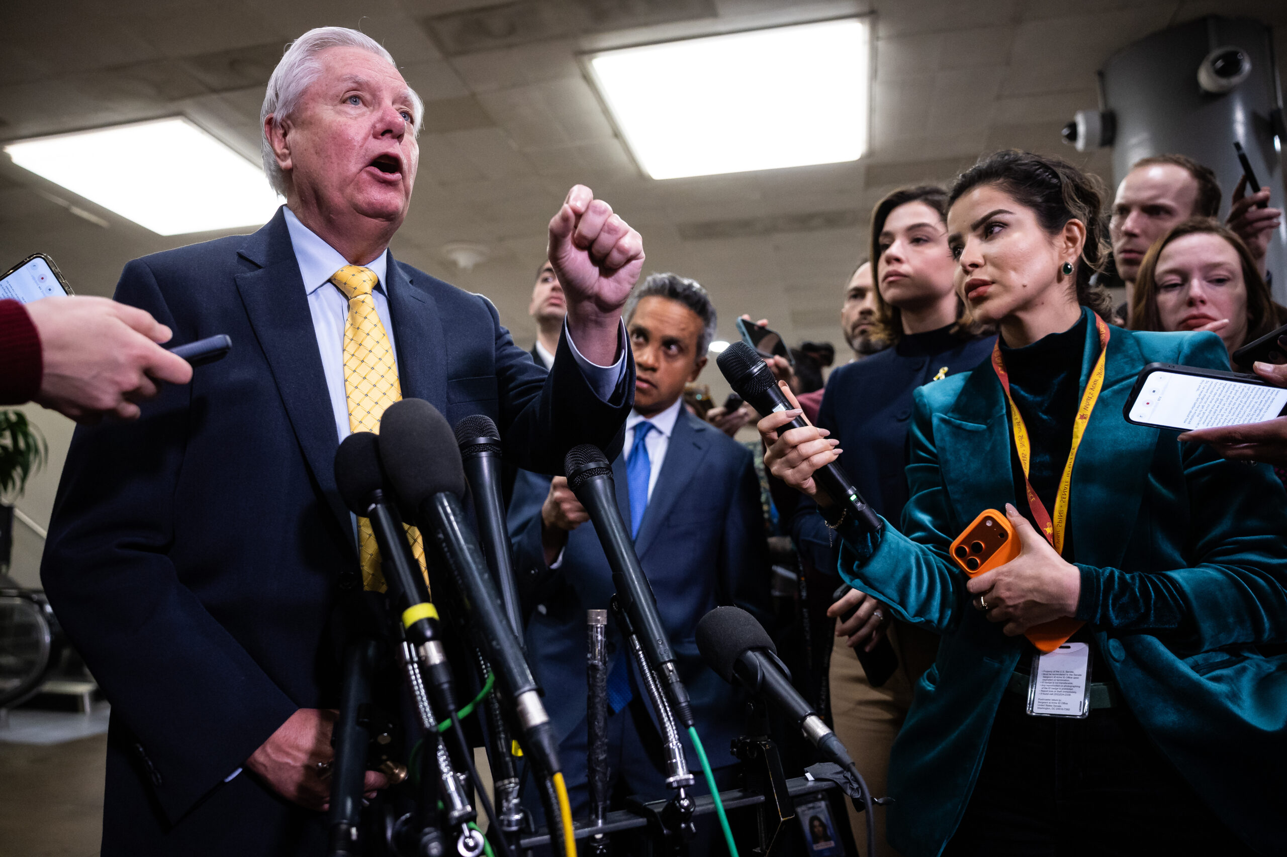 MAGA war skeptics rage over Lindsey Graham