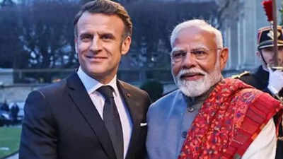 Narendra Modi: Middle East tensions: PM Modi, Emmanuel Macron discuss need for dialogue & diplomacy | India News