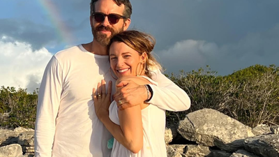 Blake Lively and Ryan Reynolds share a PDA moment at Wrexham’s FA Cup clash against Chelsea | English Movie News