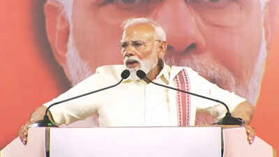 ‘Troubles DMK, Congress to see ordinary women rise’: PM Modi at Coimbatore rally | India News