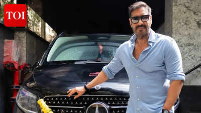 Ajay Devgn gifts himself a swanky new car on his 57th birthday; take a look at his luxe car collection | Hindi Movie News