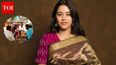 Mirnalini Ravi serves food to 1,000 people in Tiruvannamalai, ‘Romeo’ actress shares emotional reason behind charity | Tamil Movie News