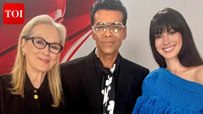 Karan Johar on meeting Meryl Streep and Anne Hathaway: ‘my knees were RATTLING!’ |