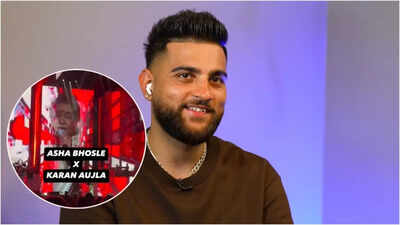 Asha Bhosle Death: Karan Aujla honors Asha Bhosle at Mumbai 2.0 concert; screens throwback ‘Tauba Tauba’ video during the show | Hindi Movie News