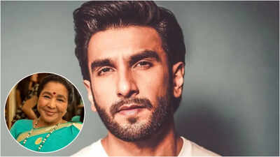 Ranveer Singh pays tribute to Asha Bhosle after her demise; shares a black and white picture with the legend | Hindi Movie News