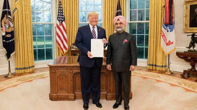‘Seasoned diplomat’: Trump congratulates former envoy to US Taranjit Sandhu on Delhi LG appointment | India News