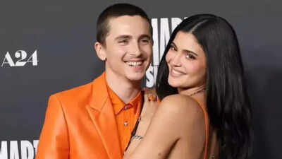 Kylie Jenner: Timothée Chalamet brings Kylie Jenner to Knicks playoff game for courtside date | English Movie News