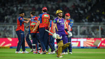 Kolkata Knight Riders: Yesterday Match Result: Rain halts Eden clash; KKR get first point, PBKS top | Cricket News