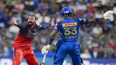 ‘One Pandya had to win’: Krunal Pandya relishes RCB victory over MI at Wankhede | Cricket News