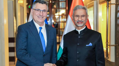 ‘Covered different aspects of West Asia situation’: Jaishankar speaks to Israeli FM Gideon Sa’ar | India News