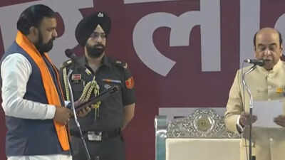 Samrat Choudhary New Cm Of Bihar: Bihar’s first BJP CM: Samrat Choudhary takes oath | India News