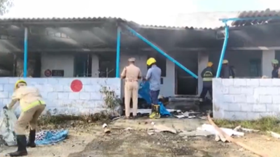 16 dead, 6 injured in massive blast at Tamil Nadu’s Virudhunagar firecracker factory | India News