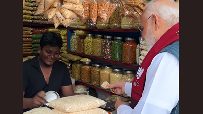 ‘Do you eat onions?’ PM Modi takes ‘Jhalmuri break’ during Bengal poll campaign – watch | India News