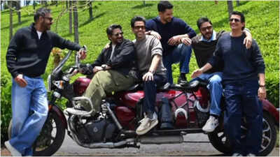 Golmaal 5: Ajay Devgn shares ‘Golmaal 5’ Ooty schedule glimpse of Rohit Shetty’s film with the OG gang and iconic bike: ‘Sawaari badi hai’ | Hindi Movie News